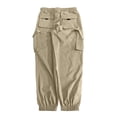 thumbnail image 4 of WILLBEST Pantalones Casuales para Mujer, Cómodos, Holgados, Tipo Jogger Cargo, Ropa Urbana Versátil, Ideales para Uso Diario y Entrenamientos. Mediana, 4 of 6