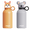 KOALA/CORGI, variant on COOL GEAR Bottle Buddy Stainless Steel Water Bottle for Kids, 13 oz Reusable Bottle with Animal Character Lids, 2 Pack, BPA Free - CAPYBARA/DUCK