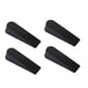 thumbnail image 3 of 4 Pack Door Stopper Rubber Door Stopper Leveling Door Stopper, 100% Silicone, Non-Toxic, Non-Odor, Black, 3 of 5