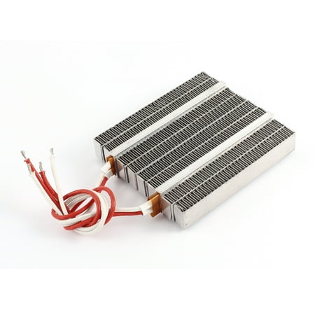 

12V 300W 22-25A 210 Celsius PTC Heating Element Plate Silver Tone