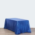 thumbnail image 6 of Efavormart 90x156" Wholesale Rectangle Table Cover Premium Sparkly SEQUIN Tablecloth For Banquet Wedding Party - Royal Blue, 6 of 11