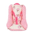 thumbnail image 1 of Asiento de juguete para muñecas, divertido asiento de tela pequeño, accesorio para muñecas, asiento de coche para muñecas, decoración para el asiento del coche de muñecas, portabebés para muñecas., 1 of 7