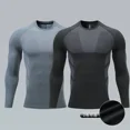 thumbnail image 3 of Ropa Interior Térmica De Primera Capa Para Hombre Camisa Pa, 3 of 6