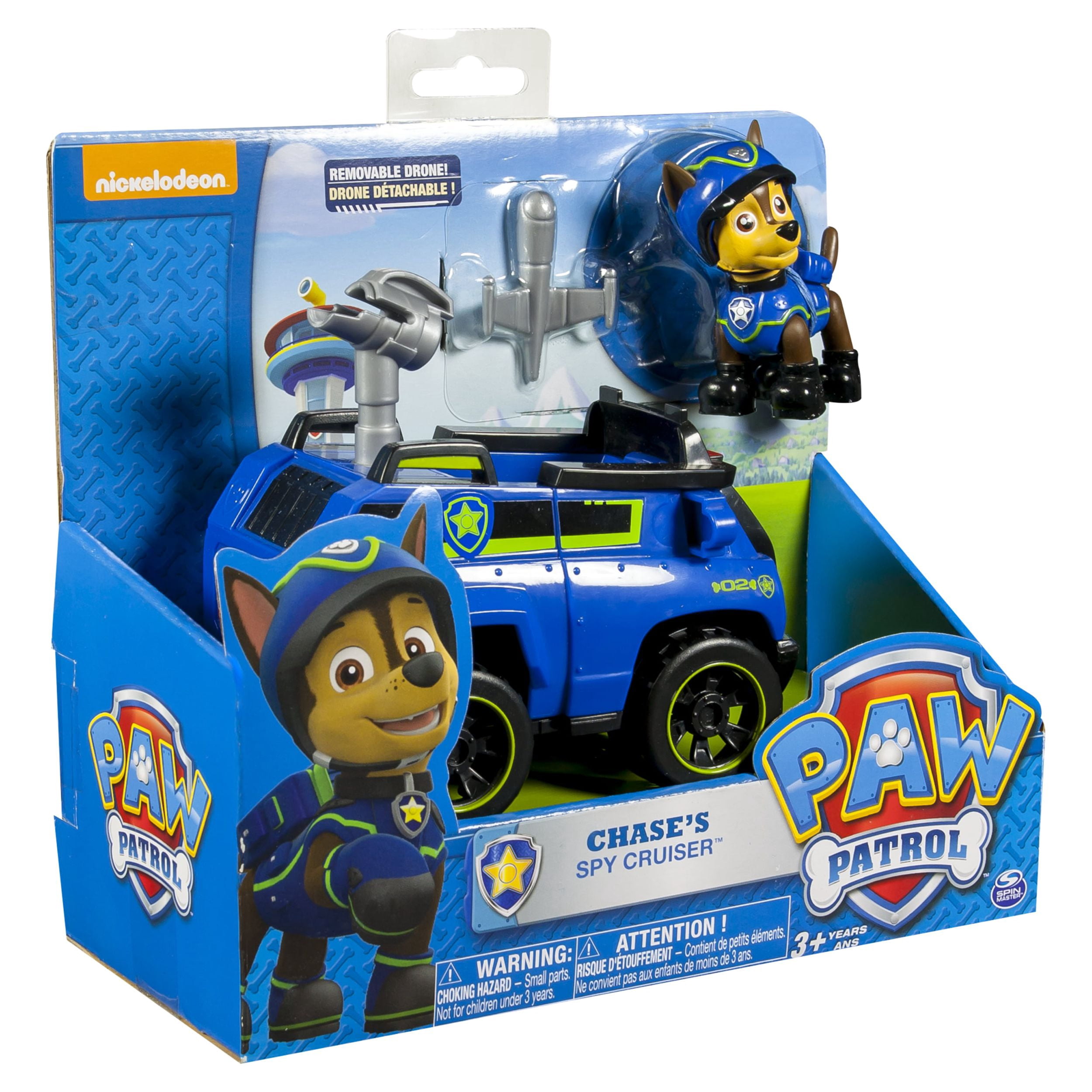 Paw Patrol Chase's Spy Cruiser, Vehicle and Figure