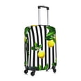 thumbnail image 3 of Vsdgher Lemons on Striped Print Luggage Cover Washable Suitcase Cover Protector Anti-scratch Suitcase cover Fits 18-32 Inch Luggage, 3 of 8