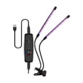 thumbnail image 2 of YiJuHui LED Grow Light for Indoor Plants, Full Spectrum Sunlight Plant Lamp with Timer & Dimmable, USB Powered Clip-on Growing Light for Succulents, Flowers, Hydroponics, Greenhouse, Gardening, 2 of 6