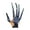 Black, variant on Halloween Articulated Fingers, 3D Printed Finger Extensions Fits All Finger Sizes, As Flexible as Your Own Fingers, Easy to Put on and Unload, The Best Halloween Gear