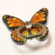 thumbnail image 1 of Naranja-Soporte de anillo ajustable para teléfono celular de 360°, lindo patrón de mariposa, anillo de soporte para teléfono con botón para teléfonos inteligentes, iPhone, 1 of 5