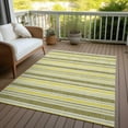 thumbnail image 6 of Addison Rugs Chantille Indoor/Outdoor Transitional Stripes Khaki Washable Rectangle Rug, 2'6" x 3'10", 6 of 6