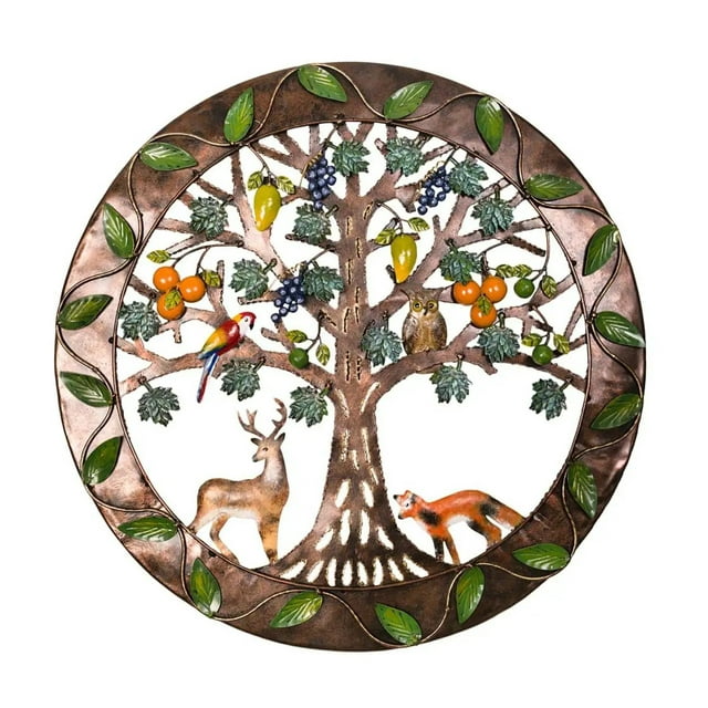 Árbol de la vida de madera, arte de pared, árbol de la vida, letrero familiar de metal, decoración de pared, decoración del hogar, idea de regalo perfecta y sensata
