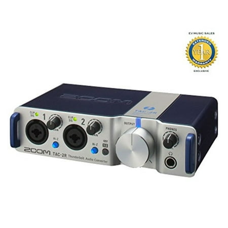 Zoom TAC-2R Thunderbolt Audio Interface with 1 Year Free Extended