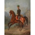 thumbnail image 3 of Carl Martin Ebersberg 11x14 Black Modern Framed Museum Art Print Titled - Equestrian Portrait of an Austrian Field Marshal Lieutenant, 3 of 5