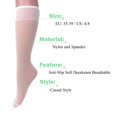 thumbnail image 2 of Sheer Knee High Socks for Women 15 Denier Stay up Band (white) 3 Pairs, 2 of 8
