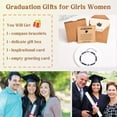 thumbnail image 5 of 2025 Graduation Gifts for Her, Compass Bracelet for Girls Women, Inspirational High School College Class of 2025 Graduation Gifts, 5 of 7