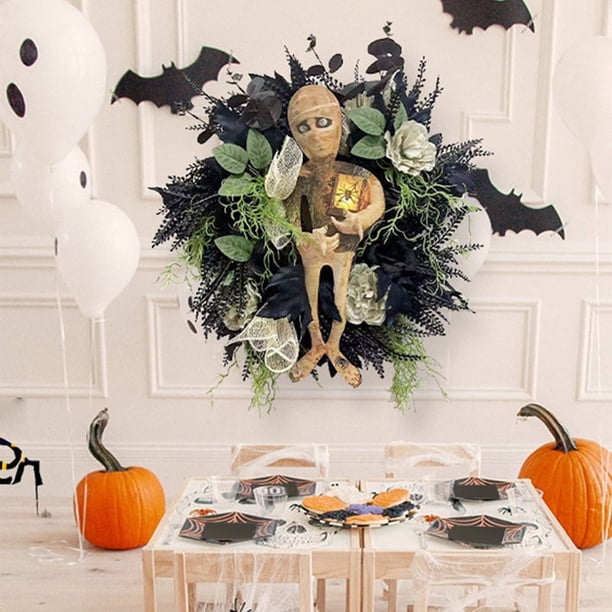 Nueva de Momia de Halloween para la Puerta Principal, de Halloween de Momia de Halloween Halloween Aterrador, Calavera de Halloween