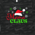 thumbnail image 4 of Inktastic Mama Claus with Christmas Santa Hat and Snowflakes Women's T-Shirt, 4 of 5