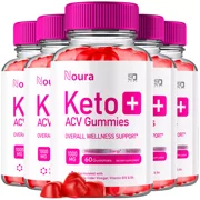 Noura Keto+ACV Gummies Overall Wellness Support (5 Pack)