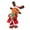 Red, variant on Dancing Reindeer: Animated Christmas Character, Stuffed Animal Plush Christmas Twerking Naughty Reindeer with Music
