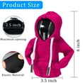 thumbnail image 4 of Car Gear Shift Hoodie, Universal Gear Shift Knob Cover, Hoodie For Car Shifter, Automotive Manual Interior Cute Gadgets, Car Interior Accessories, Car Shifter Stick Protector Decoration-Pink, 4 of 5