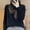 Black, variant on VISALY Turtleneck Sweatshirt Knit Sweater Light Sweaters Long Sleeve Crew Neck Lightweight Soft Knitted Pullover Knitted Blouse Crochet Sweaters Womens Hoodies Pullover Dressy Sweaters Beige L
