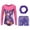 Purple, variant on Christmas Gymnastic Leotards for Girl Long Sleeve Athletic Dance Bodysuit Outfit with Pants and Hairband，Black