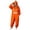 Orange, variant on HOWPAY Adult Halloween Costumes Unisex Pumpkin Jumpsuit Plush Sleepwear Pajamas Holiday Party Stage Prop Role Play Costume For Adult Men Women Halloween Costumes L
