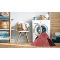 thumbnail image 2 of Ahgly Tapis Rectangulaire Rouge Lavable en Machine, 7 Pieds x 9 Pieds, 2 of 7