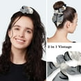 thumbnail image 5 of RATGDN Cute Mini Penguins Group Tie Scrub Cap for Women Men, Nursing Hats with Buttons and Sweatband, Adjustable Elastic Working Caps Surgical Cap with Hair Bow - One Size Fits All, 5 of 6