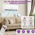 thumbnail image 2 of Ductless Mini Split Air Conditioner & Heat Pump, 9000 BTU, 20 SEER2, WiFi Remote Control, Complete Installation Kit, 208-230V, Cools 450 Sq.Ft, 2 of 7