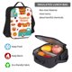 thumbnail image 5 of Balery Fall Pumpkins Mochila Escolar 3 en 1 para Niños - Mochila Resistente con Lonchera Térmica y Estuche - Mochila Escolar para Niños y Niñas, 5 of 7
