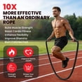 thumbnail image 7 of Jump Rope, Weighted Jump for Men Women 2.5 lb Heavy Skipping Rope for Exercise Home & Outdoor Workout, 7 of 7