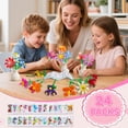 thumbnail image 3 of Building Block Toy CUBIMANA 789 unidades, ramo de flores para más de 6 años, 3 of 9