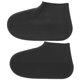thumbnail image 1 of GOOHOCHY 1 par de protectores de zapatos impermeables de silicona, fundas duraderas para exteriores, color negro., 1 of 8