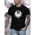 thumbnail image 2 of Men'S T-Shirt, Effortlessly Versatile And Casual, Featuring a CHOSEN Religious Design for Summer with a Short Round Neck,, 2 of 5