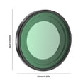 thumbnail image 2 of Para Insta360 GO 3S Filtro de lente Filtro de cámara vidrio óptico/marco de aluminio redondo, 2 of 9