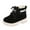 Black, variant on Ohufall Toddler Shoes Toddler Infant Kids Baby Girls Boys Warm Lace Up Shoes Short Ankle Booties