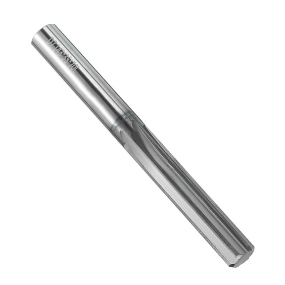 Uxcell 7.143mm H7 Chucking Reamer Solid Carbide 6 Straight Flutes Straight Shank Reamer
