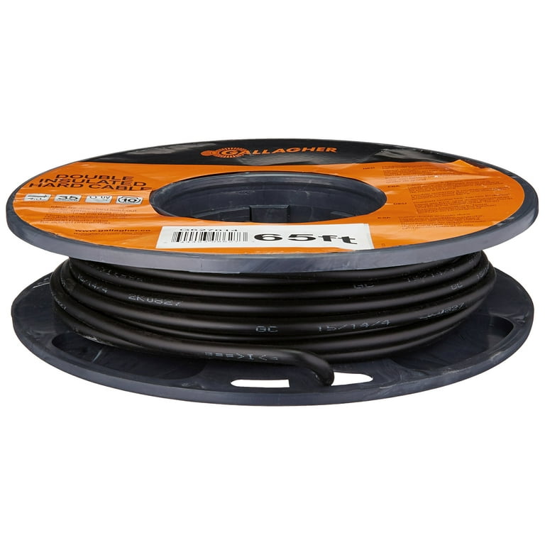 Gallagher Double Insulated Underground Cable Black Gallagher Double Insulated Underground Cable Black