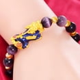 thumbnail image 2 of Pulsera de moda de obsidiana Shui Hugo para mujeres y hombres, 2 of 6