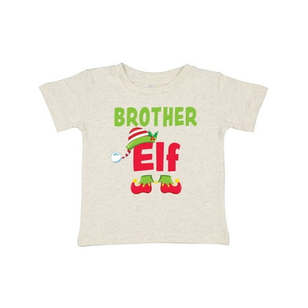 

Inktastic Christmas Brother Elf Gift Baby Boy T-Shirt