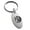 Silver, variant on Stainless Steel Janus Greek God of Beginnings Engraved Small Oval Charm Keychain Keyring