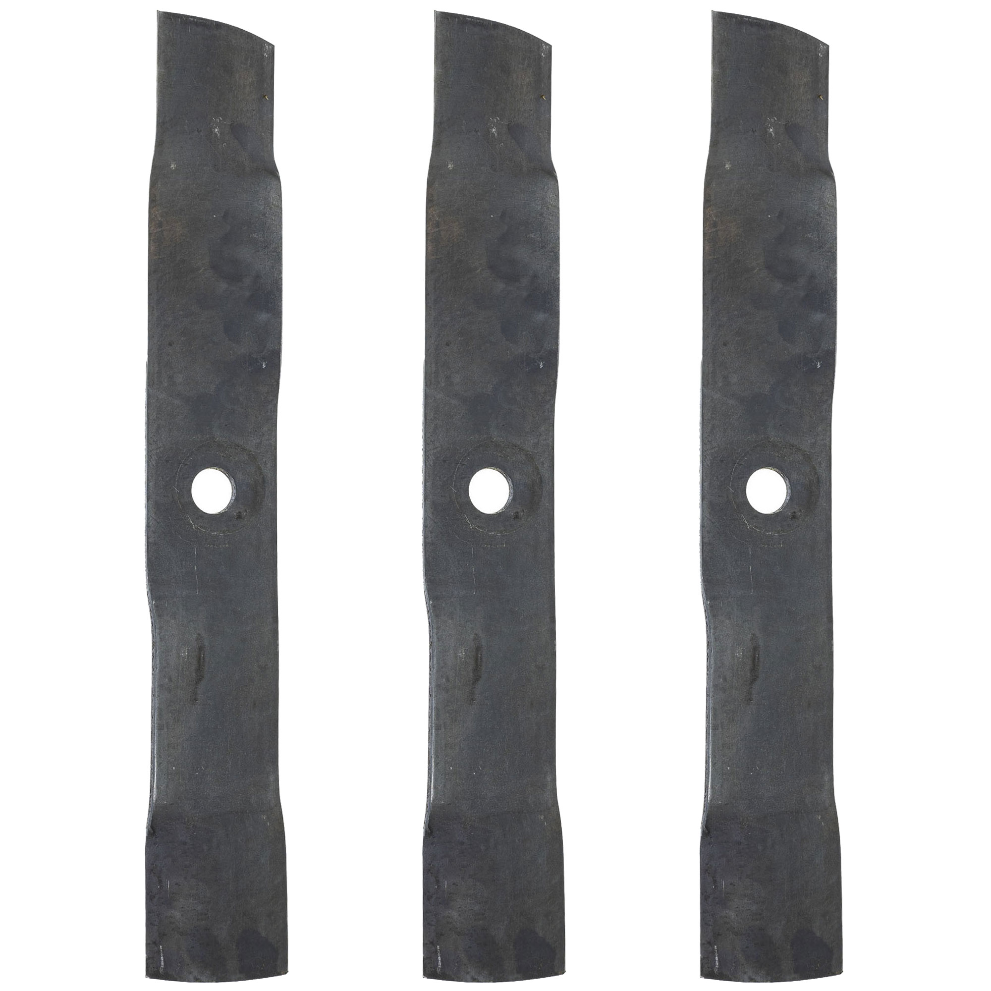 3 Mower Blades For 48" John Deere Decks – Fits M127500, M145476, X300, X500, X534, X570, Z425