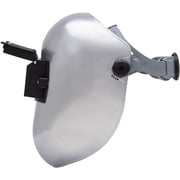 Jackson Safety Welding Helmet - Passive - Super Tuff Nylon - Lift Front - 2 x 4.25 Viewing Area - Shade 10 - 370 Speed Dial Headgear - Silver - 280PL Series