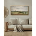 thumbnail image 6 of Drsoum 20x40in Natural Framed Landscape Large Canvas Wall Art Vintage Classical Rural Hill Prints Hallway Bathroom Office Decor, 6 of 6