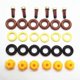 thumbnail image 3 of Fuel Injector Repair Kit 0280150440 13641703819 For - E60 E39 520i 523i Car Replacement Ay-rk004, 3 of 5
