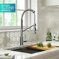 thumbnail image 3 of KRAUS Bolden 2-in-1 Commercial Style Pull Down Single Handle Water Filter Kitchen Faucet for Reverse Osmosis or Water Filtration System in Spot-Free Stainless Steel, 3 of 7