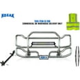 thumbnail image 2 of Kozak Chrome Front Grille Deer Moose Brush Bumper Guard Large Compatible with International PROSTAR (Plastic Bumper) 2008+, 2 of 7