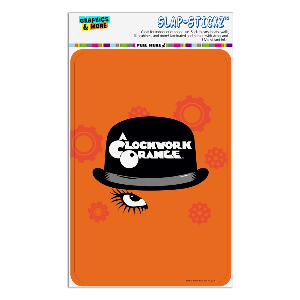 A Clockwork Orange Hat and Logo Home Business Office Sign