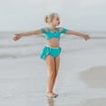 thumbnail image 1 of Girls Jasmine Princess Swimwear Bathing Suit Tankini Swimsuit 2 Pieces, 1 of 4