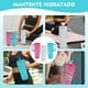 thumbnail image 5 of Vaso con agarradera Textura diamante doble pared 1000 ml con popote Rosa, 5 of 6